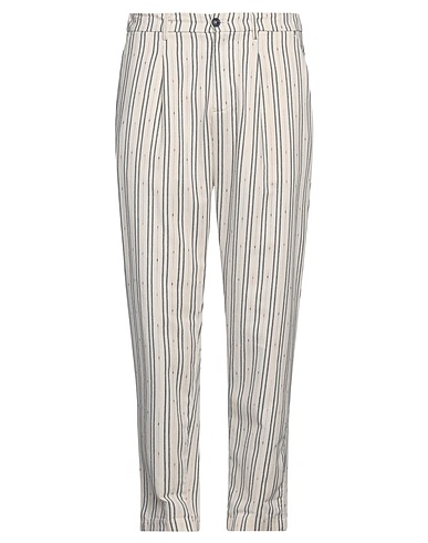 BOB Casual trouser White 62% Cotton, 37% Polyester, 1% Polyamide