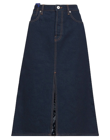 BURBERRY Denim skirt Blue 100% Cotton