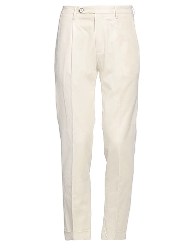 MICHAEL COAL Casual trouser 71% Cotton, 27% Linen, 2% Elastane