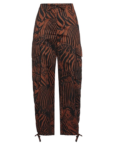 WEEKEND MAX MARA Casual pants Brown 100% Cotton