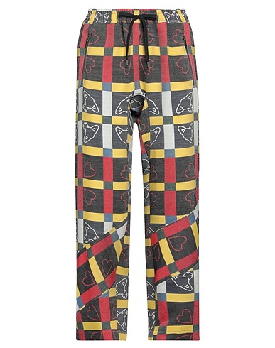 VIVIENNE WESTWOOD Casual trouser Yellow 73% Wool, 27% Cotton