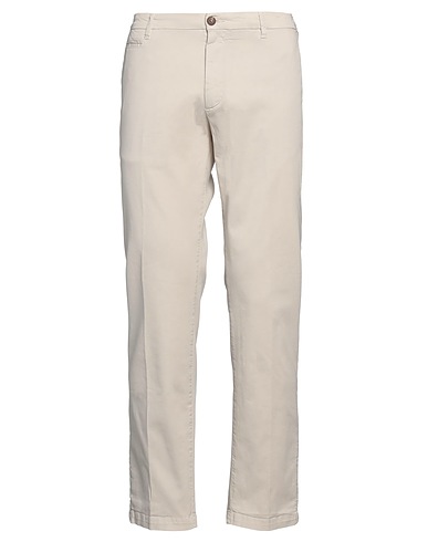 40WEFT Pantalone Grigio chiaro 97% Cotone, 3% Elastan