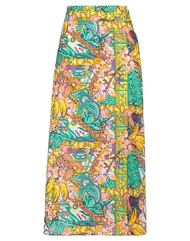 CONNOR & BLAKE Midi skirt Green 100% Cotton