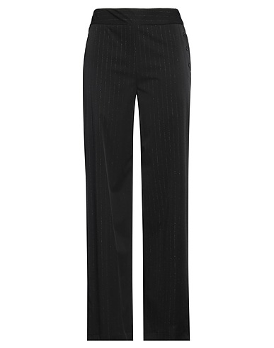 ALESSIA SANTI Casual trouser Black 92% Polyamide, 8% Elastane