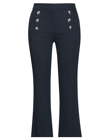 MORGAN DE TOI Casual trouser Midnight blue 53% Cotton, 44% Polyester, 3% Elastane
