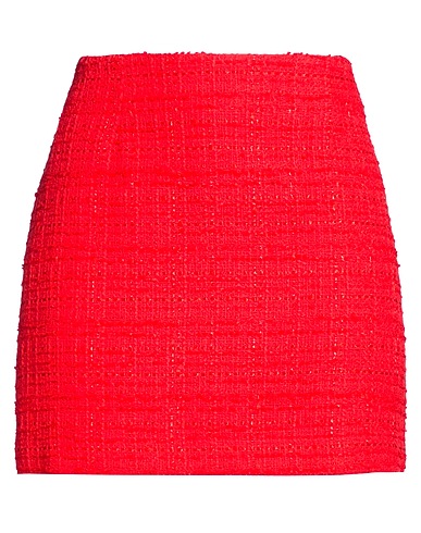 TAGLIATORE 02-05 Mini skirt Red 76% Cotton, 13% Polyamide, 11% Viscose