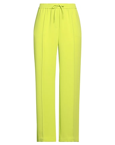 HER. Casual pants VERDE CHIARO 51% Recycled polyester, 49% Polyester