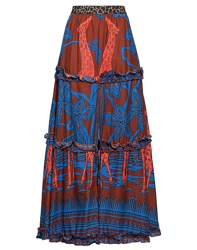 CONNOR & BLAKE Maxi Skirts Brown 100% Cotton