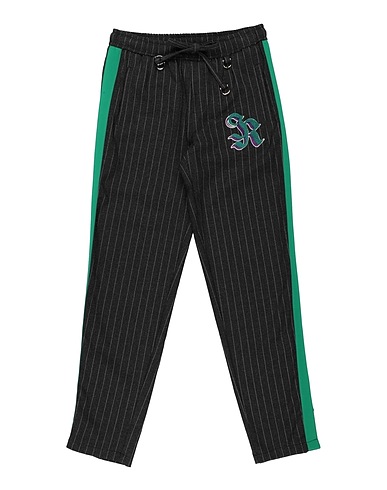 JOHN RICHMOND Casual pants Charcoal 69% Polyester, 29% Viscose, 2% Elastane