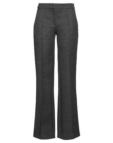 ODEEH Pantalone Antracite 100% Lana Vergine