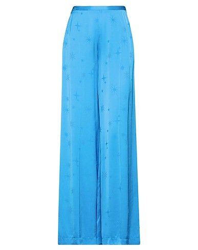 FORTE_FORTE Casual trouser Azure 100% Viscose