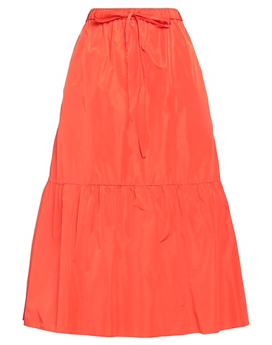 ASPESI Midi skirt Orange 100% Polyester