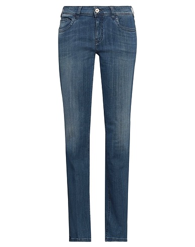 ATELIER NOTIFY Denim trousers Blue 98% Cotton, 2% Elastane