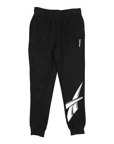 REEBOK パンツ ブラック コットン 65% / ポリエステル 35%