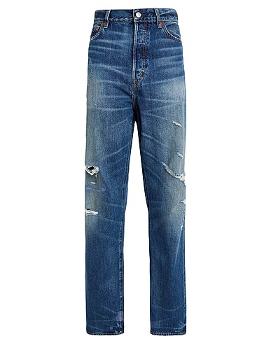 POLO RALPH LAUREN Denim trousers Blue 100% Cotton