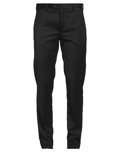 BRIAN DALES Pantalone Nero 54% Poliestere, 44% Lana, 2% Elastan