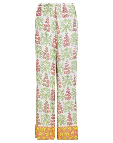 BRUNO MANETTI Casual trouser White 100% Viscose