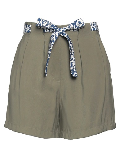 JACQUELINE de YONG Shorts & Bermudas Militärgrün 93% Viskose, 7% Polyester