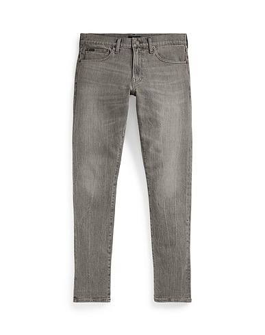 POLO RALPH LAUREN Pantalones vaqueros Gris 85% Algodón, 13% Poliéster, 2% Elastán