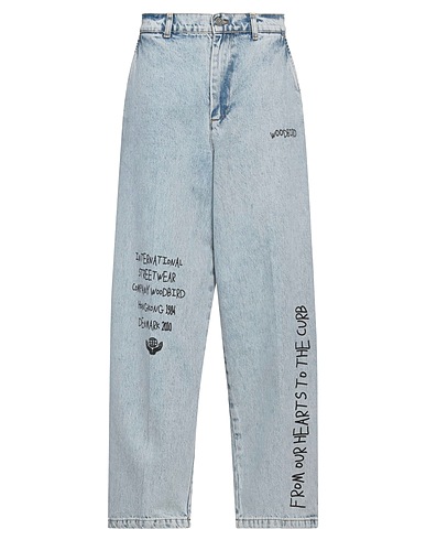 WOODBIRD® Pantaloni jeans Blu 100% Cotone