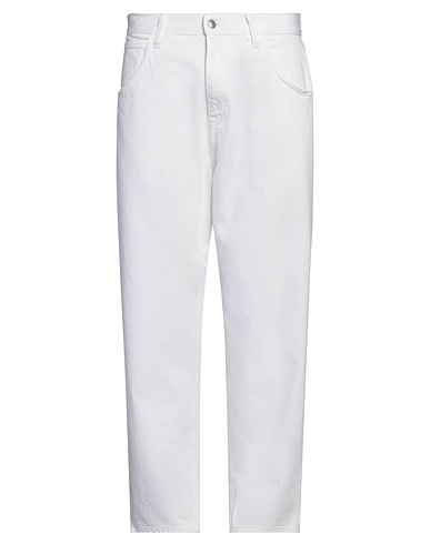 EDWIN Denim trousers White 60% Cotton, 40% Lyocell