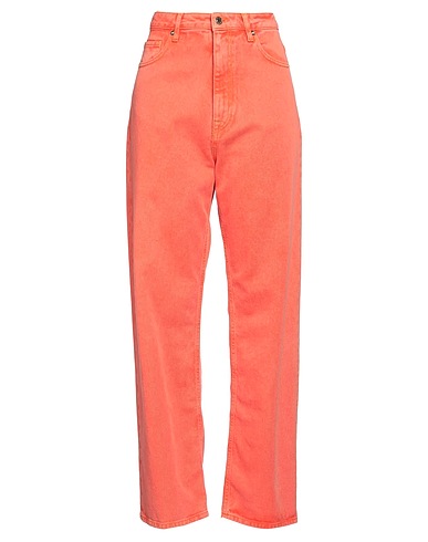 CHAPTER ONE TRUE NYC® Pantaloni jeans Arancione 100% Cotone