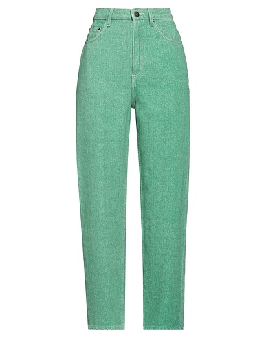 AMERICAN VINTAGE Pantaloni jeans Verde 100% Cotone