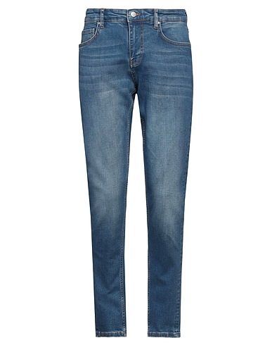 AT.P.CO Denim trousers Blue 88% Cotton, 10% Polyester, 2% Elastane