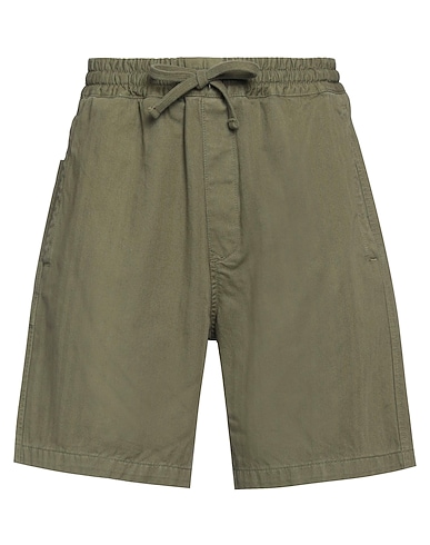 CARHARTT Shorts & Bermuda Military green 100% Cotton