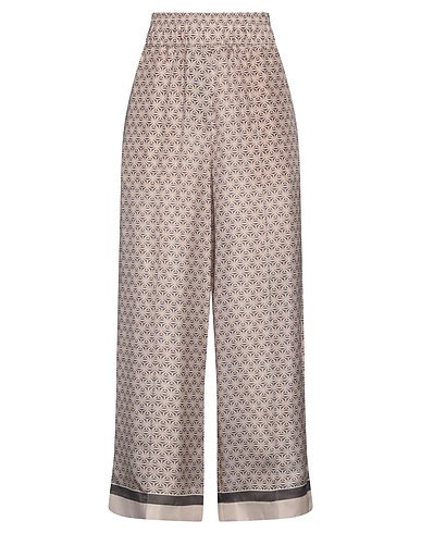 BRUNELLO CUCINELLI Casual trouser Light brown 100% Silk
