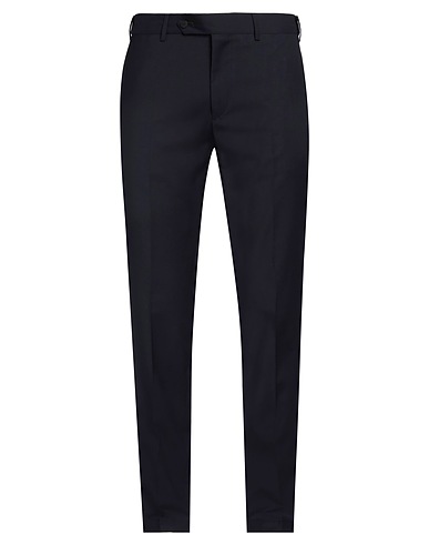 CELLAR DOOR Casual pants Midnight blue 100% Virgin Wool