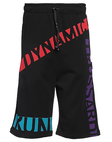 TRUSSARDI JEANS Shorts & Bermuda Black 100% Cotton