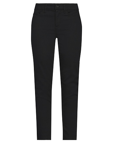 LIU •JO Denim pants Black 80% Cotton, 18% Polyester, 2% Elastane
