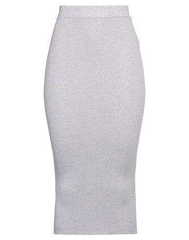 ALESSIA SANTI Midi skirt Lilac 100% Wool