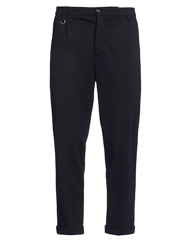 PAOLO PECORA Casual trouser Midnight blue 56% Viscose, 36% Polyamide, 8% Elastane