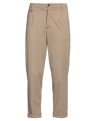 PAOLO PECORA パンツ サンド レーヨン 56% / ナイロン 36% / ポリウレタン 8%