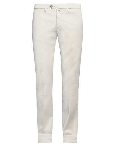 B SETTECENTO Pantalone Grigio chiaro 60% Lyocell, 38% Cotone, 2% Elastan
