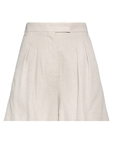 MAX MARA Shorts & Bermuda Beige 100% Cotton