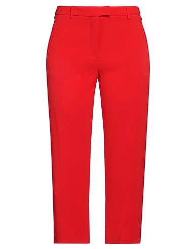 ALBERTO BIANI Casual pants Tomato red 70% Triacetate, 30% Polyester