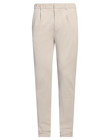 KIEFERMANN Casual trouser Light grey 67% Viscose, 28% Polyamide, 5% Elastane