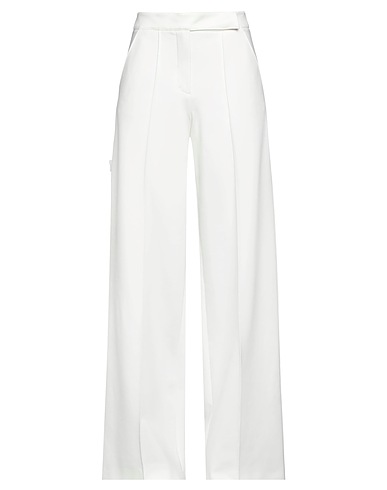 DOROTHEE SCHUMACHER Casual trouser White 67% Viscose, 28% Polyamide, 5% Elastane