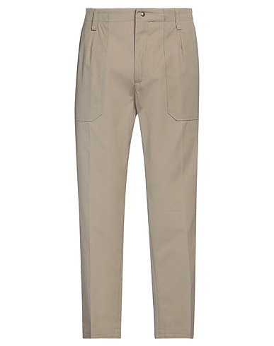 MICHAEL COAL Casual trouser Sage green 100% Cotton