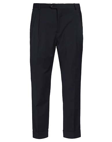 REVERES 1949 Casual trouser Midnight blue 54% Polyester, 44% Virgin Wool, 2% Elastane
