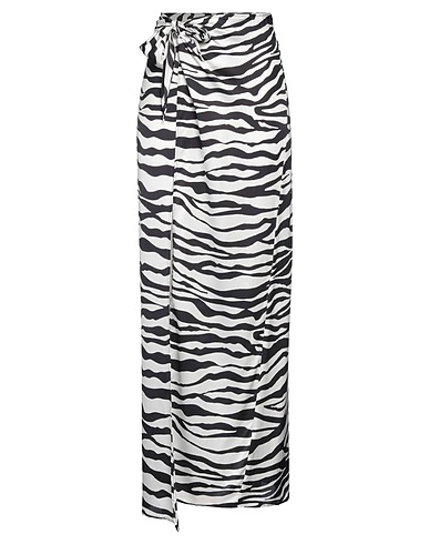 HOUSE OF AMEN Maxi Skirts BIANCO 100% Viscose