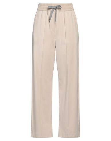 BRUNELLO CUCINELLI Casual trouser Sand 98% Cotton, 2% Elastane