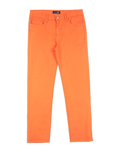 HARMONT & BLAINE Casual trouser Orange 98% Cotton, 2% Elastane