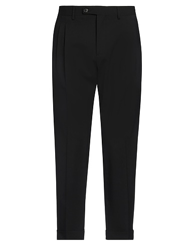 BE ABLE Pantalón Negro 95% Lana Virgen, 5% Elastán