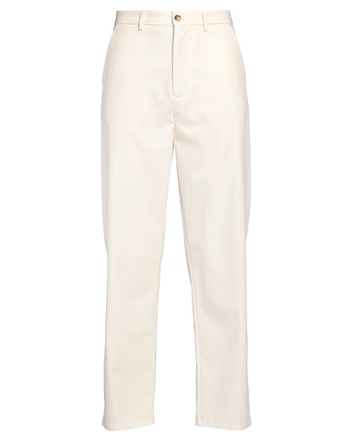 CHOICE Casual trouser Ivory 45% Cotton, 25% Polyester, 15% Viscose, 13% Acrylic, 2% Rubber