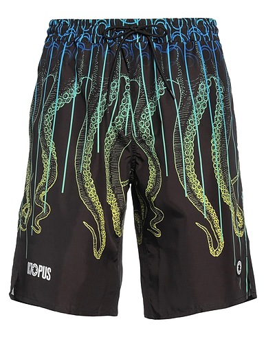 OCTOPUS Shorts & Bermudas Schwarz 100% Polyester