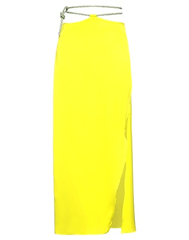 SIMONA CORSELLINI Gonna lunga Verde lime 100% Poliestere